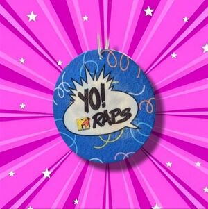 MTV Yo Raps Air Freshener - Bubblegum